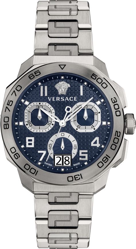 Versace Dylos Chornograph Quartz Watch 44mm 